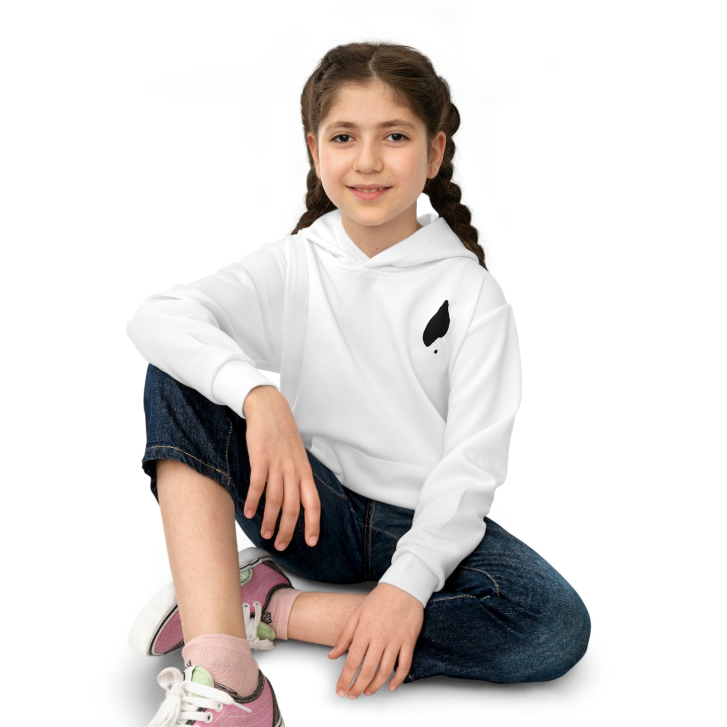 METIS FLOW CLOTHING CHILDRENS HOODIE "Simple Logo"